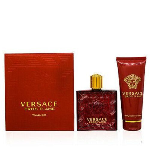 Versace Eros Flame 2 Piece Travel Gift Set