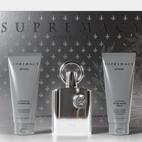 Afnan Supremacy Silver 3 Piece Gift Set