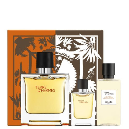 Terre D'Hermes Pure Parfum 3 Piece Gift Set