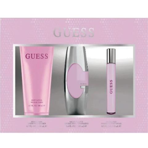 Guess Eau De Parfum 3 Piece Gift Set