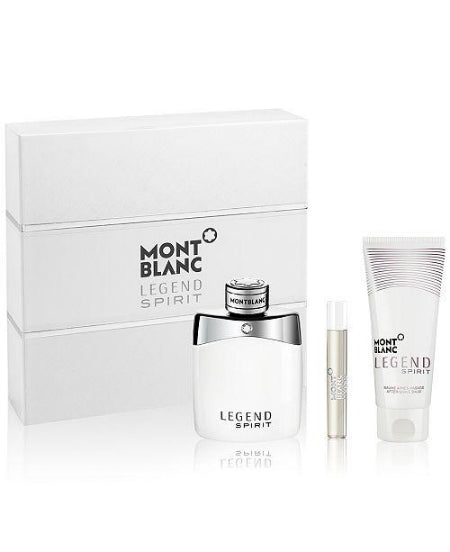 Mont Blanc Legend Spirit 3 Piece Gift Set