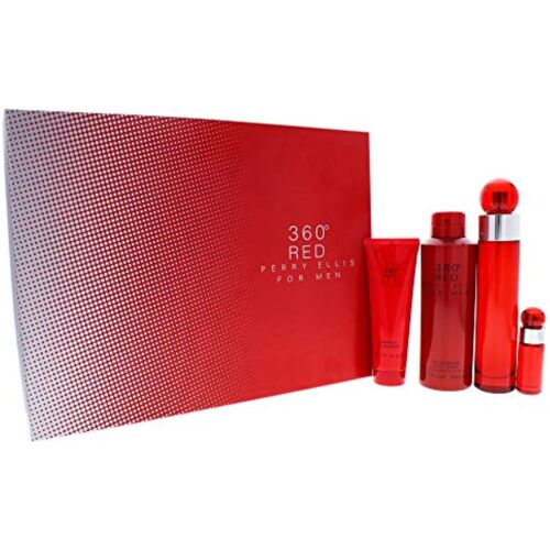 360 Red 4 Piece Gift Set