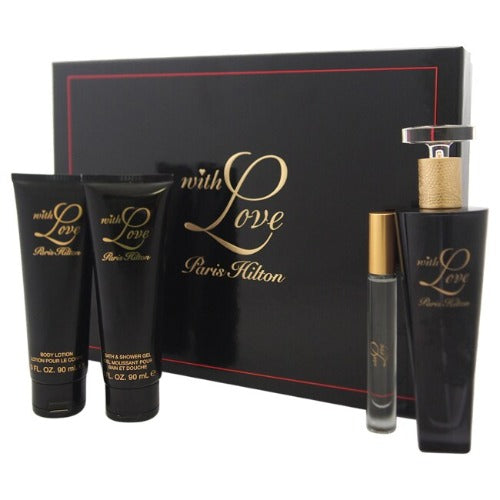 Paris Hilton With Love 4 Piece Gift Set