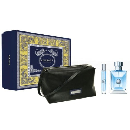 Versace Pour Homme 3 Piece Gift Set